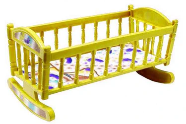 Кроватка для куклы Барби S0013 качалка   S0013(Yellow) (1663204)