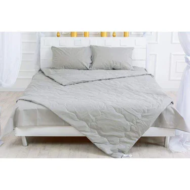 Ковдра MirSon антиалергенна Літня з Thinsulate №2327 Light Gray 220x240 (2200003029130) (1787853)