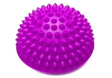 Полусфера массажная киндербол EasyFit 15 см жесткая фиолетовая (EF-3002-V) (1898053)