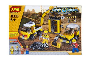Конструктор Jumei City Builder Строительная площадка 353 элемента (2008853)