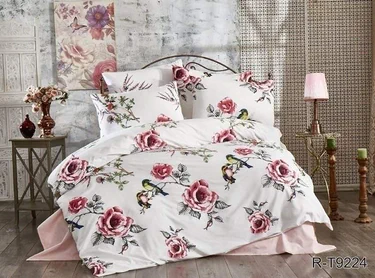 Комплект постельного белья с компаньоном (R-T9224) 1,5-спальный TAG tekstil pbe0037245 (2015953)