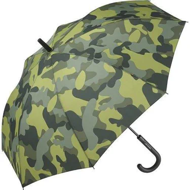 Парасоля-тростина автомат Fare Camouflage Ø 105см оливкова (FR.1118 olive/combi) (2024341)