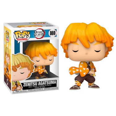 Фигурка Фанко Поп Клинок рассекающий демонов Зеницу Агацума Funko Pop Demon Slayer Zenitsu Agatsuma DS ZA 869 (2071953)