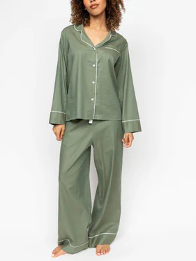 Піжама жіноча Cyberjammies Hotel 0789_SAG 10/S Зелений (5051877568860) (2120153)