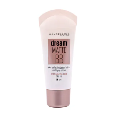 BB-крем для лица Maybelline New York Dream Matte BB Cream 8-in-1 Против несовершенств, для проблемной кожи, SPF 15, 30 мл
