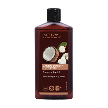 Гель для душу Intra Coconut & Shea Butter Shower Gel живильний, 400 мл