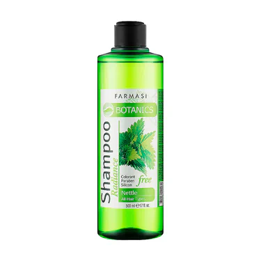 Шампунь для волосся Farmasi Botanics Nettle Shampoo з екстрактом кропиви, 500 мл