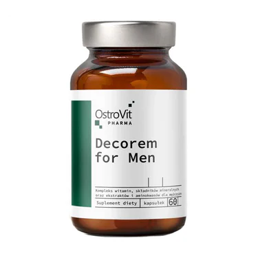 Мужской витаминно-минеральный комплекс OstroVit Pharma Decorem For Men, 60 капсул