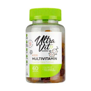 Мультивитамины для детей UltraVit Kids Multivitamin, 60 жевательных конфетах