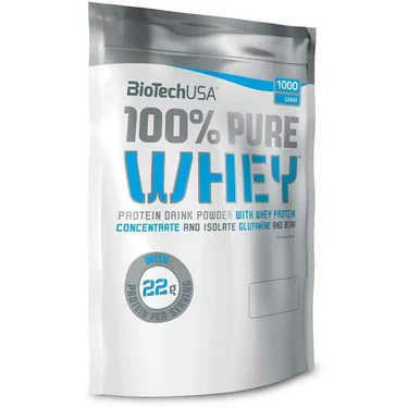 Протеїн BioTechUSA 100% Pure Whey 1000 g /35 servings/ Raspberry Cheesecake (856484)