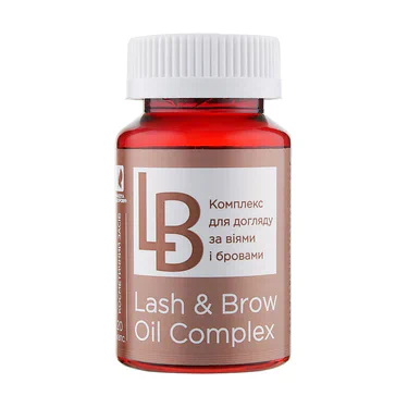 Комплекс для ухода за ресницами и бровями Краса та здоров'я Lash & Brow Oil Complex, 20 капсул