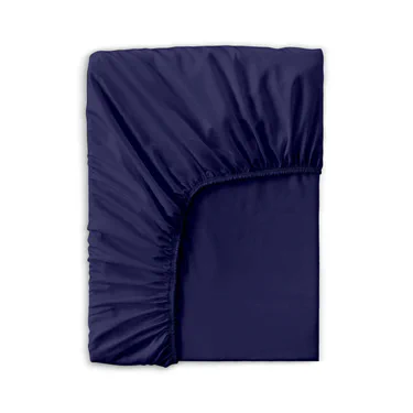 Простирадло на резинці 160х200 сатин MIDNIGHT BLUE COSAS (4822052255940) (898853)