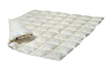 Ковдра пухова Екопух 155x215 пух 100% стьобана (906853)