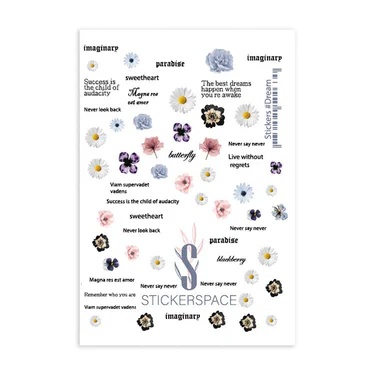 Наклейки для дизайна ногтей StickersSpace Dream Mini (287012)