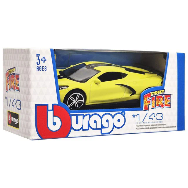 Коллекционная автомодель Chevrolet CorvetteStingray Couple 2020 18-30010B-10 масштаб 1:43 Bburago (2131053)