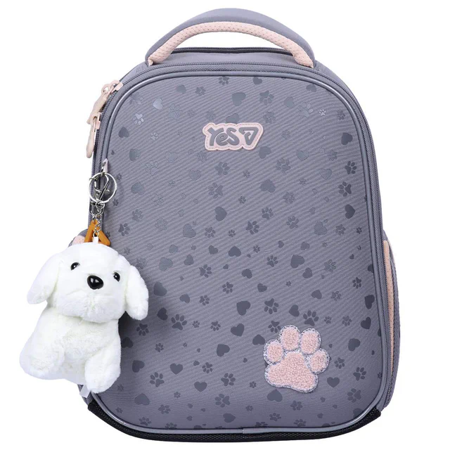 Рюкзак школьный каркасный Yes My Lovely Pet H-100S для девочки 35 см (550210) (2151153)