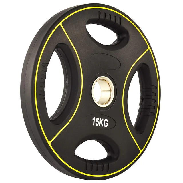 Олимпийский диск уретановый Fitnessport FF51C4D-15 кг (2154101)