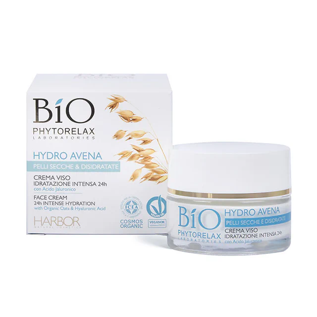 Інтенсивно зволожувальний крем для обличчя Phytorelax Laboratories Bio Hydro Avena Face Cream, 50 мл