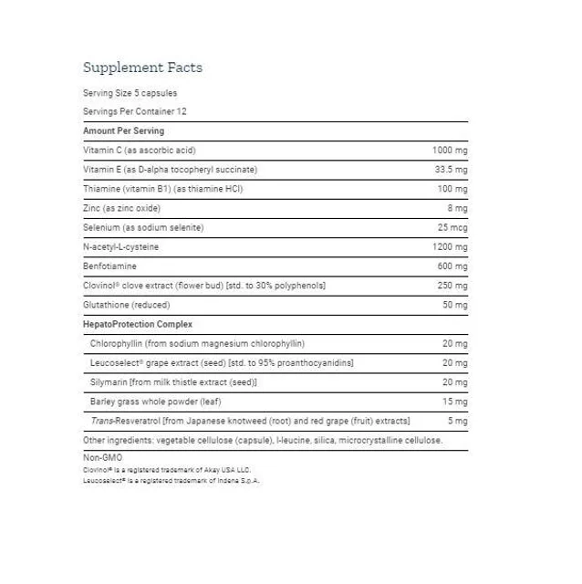Комплекс для профілактики печінки Life Extension Anti-Alcohol Complex 60 Caps LEX-22400 (866853)