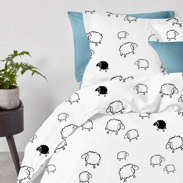 Євро постільна білизна SHEEP DARK BLACK CS2 COSAS (4822052092118) (892753)
