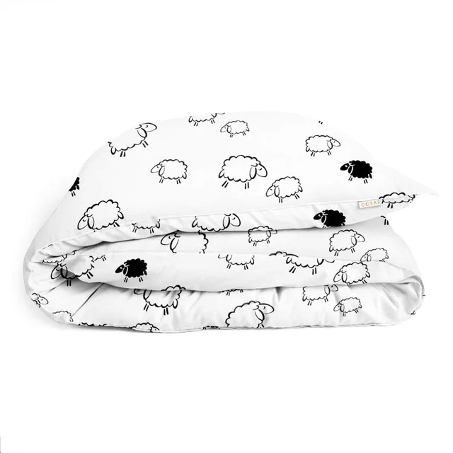Євро постільна білизна SHEEP DARK BLACK CS2 COSAS (4822052092118) (892753)